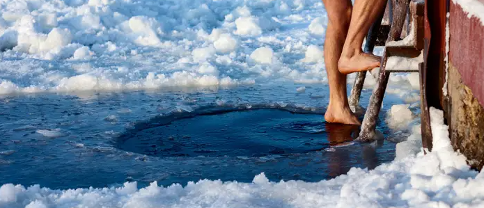 cold plunge outdoors
